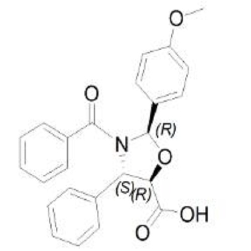 （2R,4S,5R）-3-苯甲酰基-2-（4-甲氧基苯基）-4-苯基-5-恶唑烷羧酸 （紫杉醇侧链）