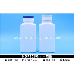 HDPE250ml-方瓶