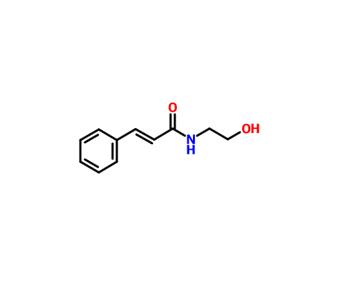     (E)-N-(2-hydroxyethyl)-3-phenylprop-2-enamide