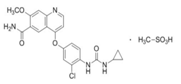 lenvatinib Mesylate，甲磺酸乐伐替尼