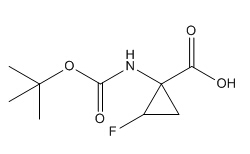 环丙烷羧酸，1 - [[（1,1-二甲基乙氧基）羰基]氨基] -2-氟 -