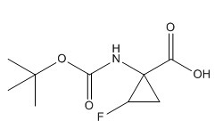 环丙烷羧酸，1 - [[（1,1-二甲基乙氧基）羰基]氨基] -2-氟 -