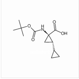 （1R，2S）-1-（叔丁氧基羰基氨基）-2-环丙基环丙烷羧酸