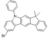 ?2-溴-5,7-二氫-7,7-二甲基-5-苯基茚并[2,1-b]咔唑