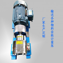 不锈钢专用齿轮计量泵