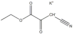 Potassium 1-cyano-3-ethoxy-2,3-dioxopropan-1-ide