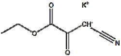 Potassium 1-cyano-3-ethoxy-2,3-dioxopropan-1-ide