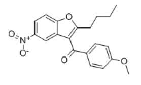 2-丁基-3-(4-甲氧基苯甲酰基)-5-硝基苯并呋喃