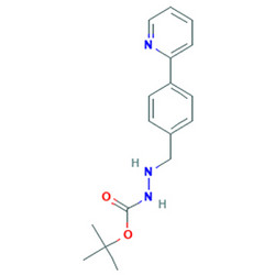 2-[4-(2-吡啶基)苄基]-肼羧酸叔丁酯