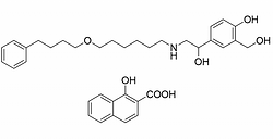 昔萘酸沙美特羅