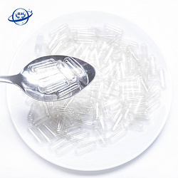 All size pharmaceutical clear hard empty gelatin capsules