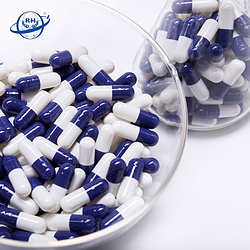 China supplier two color natural empty organic vigpower capsules
