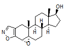 4α,5-環氧-5α-2-雄甾-[2,3-d]異噁唑-17β-醇