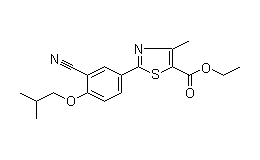 2-(3- 氰基-4- 异丁氧基苯基)-4-甲基噻唑-5- 甲酸乙酯