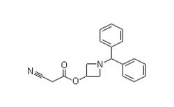 氰基乙酸(1- 二苯甲基氮杂环丁烷-3- 基) 酯