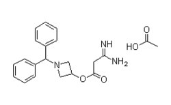3- 氨基-3- 亚氨基丙酸 1-( 二苯甲基)-3-氮杂环丁酯乙酸盐
