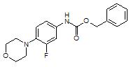 N-(3-氟-4-吗啉基)氨基甲酸苄酯
