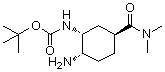 [(1R,2S,5S)-2-氨基-5-[(二甲基氨基)羰基]环己基]氨基甲酸叔丁酯