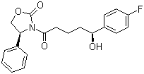 (4S)-3-[(5S)-5-(4-氟苯基)-5-羥基戊?；鵠-4-苯基-1,3-氧氮雜環(huán)戊烷-2-酮