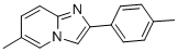 6-甲基-2-(4-甲基苯基)咪唑[1,2-a]吡啶