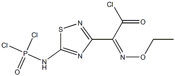 (Z)-5-[二氯亚膦酰氨基]-ALPHA-(乙氧基亚氨基)-1,2,4-噻二唑-3-乙酰氯