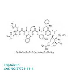 Triptorelin acetate 曲普瑞林 CAS:57773-63-4