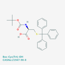 天然氨基酸及其衍生物 Boc-Cys(Trt)-OH