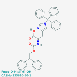 非天然氨基酸及其衍生物 Fmoc-D-His(Trt)-OH