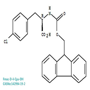 非天然氨基酸及其衍生物 Fmoc-D-4-Cpa-OH
