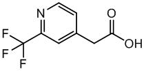 (2-TRIFLUOROMETHYL-PYRIDIN-4-YL)-ACETIC ACID ( LAB CHEMICAL)