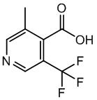 3-methyl-5-(trifluoromethyl)isonicotinic acid  5-甲基-3-三氟甲基吡啶異煙酸