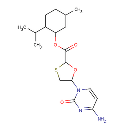 5-（4-氨基-2-氧代-2H-嘧啶-1-基)-[1,3]1,3-氧硫杂环戊-2-甲酸孟酯/CME