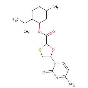 5-（4-氨基-2-氧代-2H-嘧啶-1-基)-[1,3]1,3-氧硫杂环戊-2-甲酸孟酯/CME