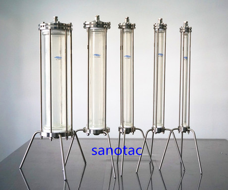 100*310mm 中压层析柱 耐压10bar