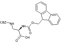 Fmoc-Dap(Cbz)-OH