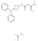 3,3-二氨基-2-丙烯酸-N-二苯甲基氮杂-3-丁酯乙酸盐