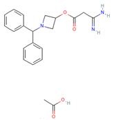 3,3-二氨基-2-丙烯酸-N-二苯甲基氮雜-3-丁酯乙酸鹽