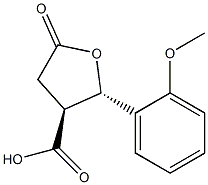 Trans-2-(2-Methoxyphenyl)-5-oxotetrahydrofuran-3-carboxylic acid