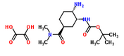 (1S,2R,4S)-1-氨基-4-(二甲基氨基羰基)-环己基-2-氨基甲酸叔丁酯草酸盐