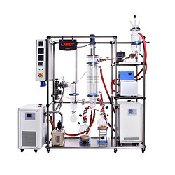 Glass Wiped Film Molecular Distillation Unit 玻璃分子蒸馏套装