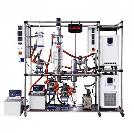 Hybrid Wiped Film Molecular Distillation Unit 混合分子蒸馏仪器