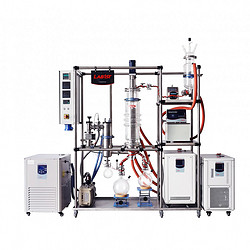 Hybrid Wiped Film Molecular Distillation Unit 混合分子蒸馏仪器