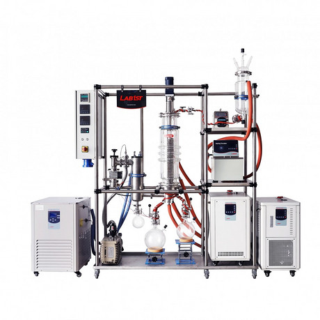 Hybrid Wiped Film Molecular Distillation Unit 混合分子蒸馏仪器