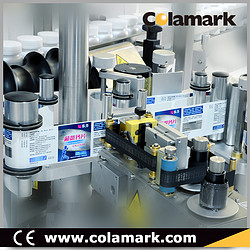 Colamark|达尔嘉 A102 垂直辊子链式大圆瓶智能贴标机