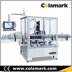 Colamark|达尔嘉 A102 垂直辊子链式大圆瓶智能贴标机