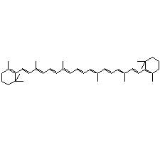 β-胡蘿卜素,beta-胡蘿卜素,倍他胡蘿卜素,beta-Carotene