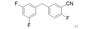 5-(3,5-二氟苄基)-2-氟苯腈