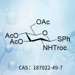 苯基 3,4,6-三-O-乙酰基-2-脱氧-1-硫代-2-(2,2,2-三氯乙氧基甲酰胺基)-β-D-吡喃葡萄糖苷