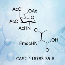 N-芴甲氧羰基-O-(2-乙酰氨基-2-脱氧-3,4,6-三-O-乙酰基-α-D-吡喃半乳糖基)-L-苏氨酸