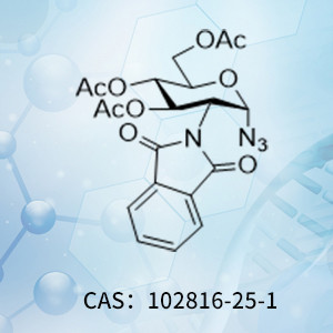 3,4,6-三-O-乙酰基-2-脱氧-2-邻苯二甲酰亚胺基-​​α-D-叠氮化吡喃葡萄糖